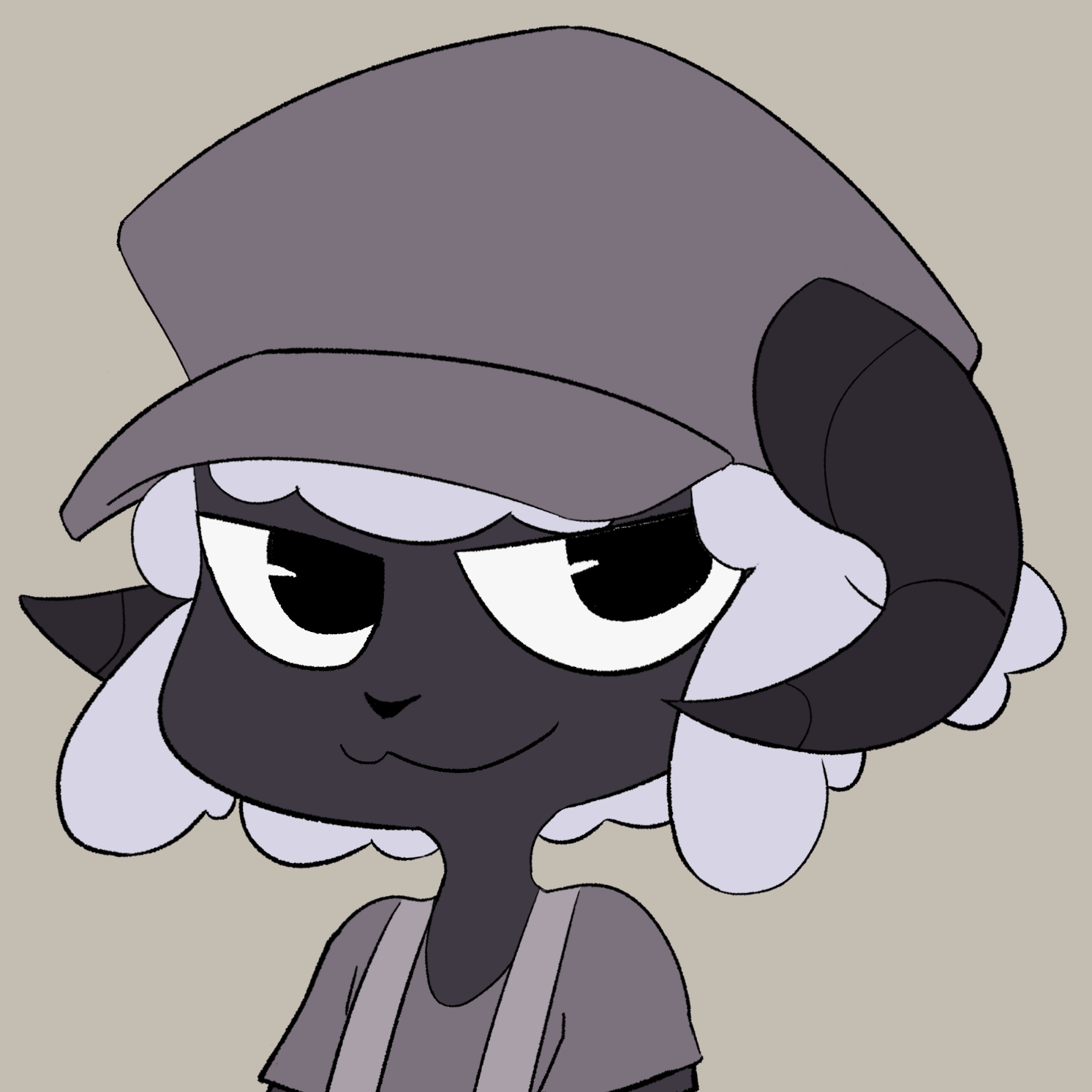 Profile picture of a sheep.